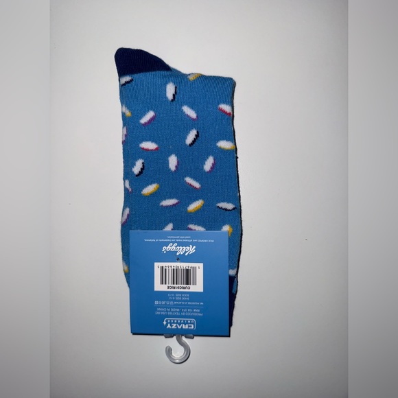 NWT Kelloggs Rice Krispies Novelty Crew Socks - Picture 6 of 10